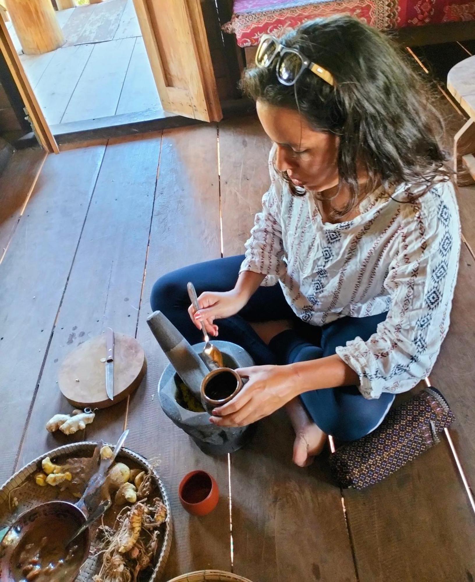 Banteay Srey Women'S Only Traditional Spa And Homestay 贡布 外观 照片